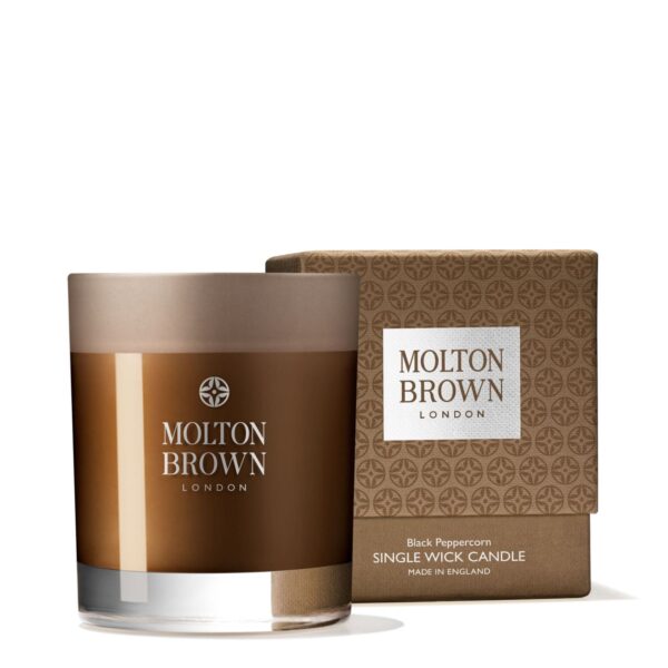 Black Peppercorn Single Wick Candle 180gr