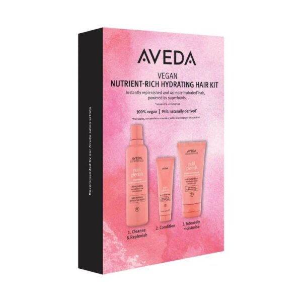 Aveda - Nutriplenish™ Nutrient-rich Hydrating Hair Kit (Shampoo Light Moisture 200ml, Conditioner Light Moisture 50ml & Treatment Masque Light Moisture 150ml)