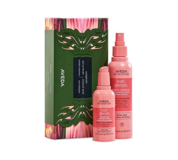 Aveda - Nutriplenish™ Day and Night Hydration Treatments Set (Leave-In Conditioner 200ml & Replenishing Overnight Serum 100ml)
