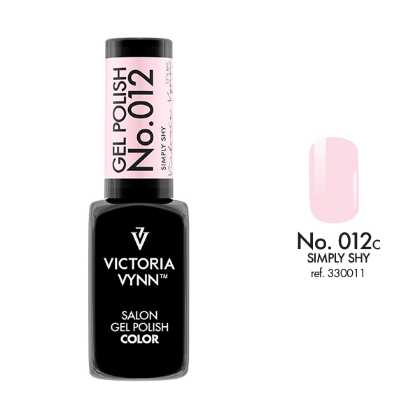 ΗΜΙΜΟΝΙΜΟ ΒΕΡΝΙΚΙ No 012. 8ml Simplyshy