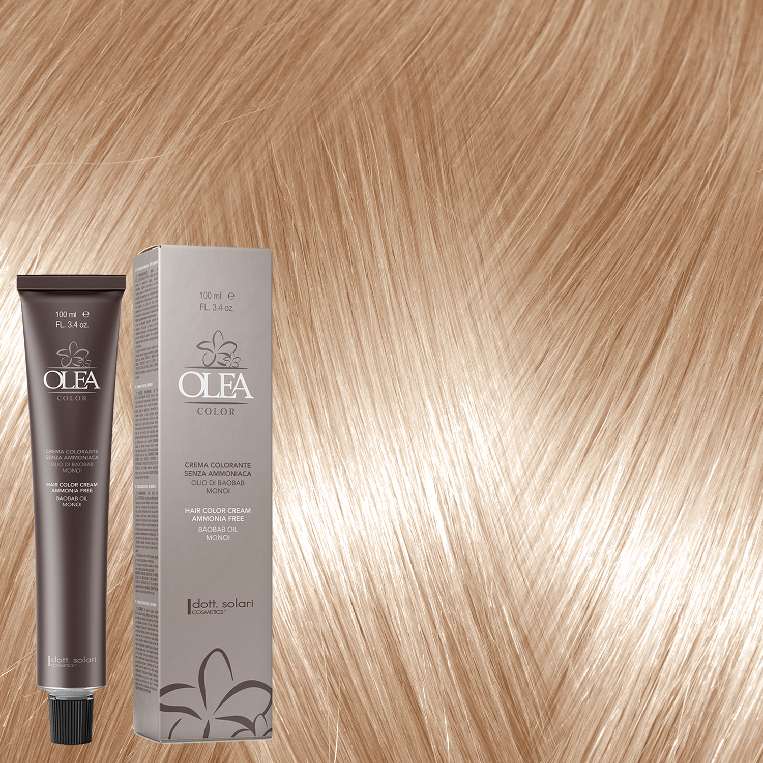 Olea Βαφή Μαλλιών Χωρίς Αμμωνία Champagne - 100ml