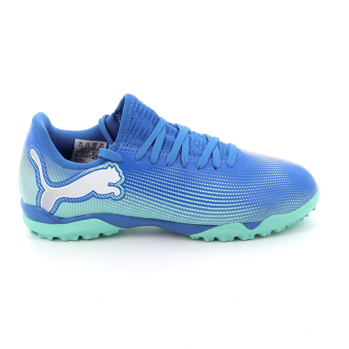 Ποδοσφαιρικό Παπούτσι για Αγόρι Puma Future 7 Play Tt Jr +mid Jr Χρώματος Μπλε 107953-01