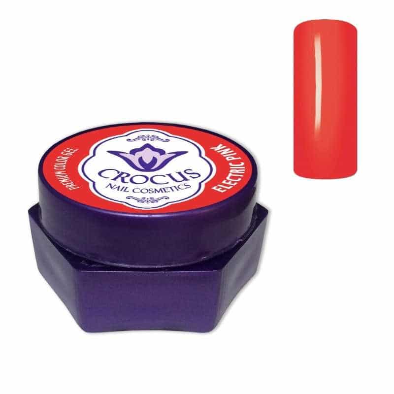 Crocus Electric Pink Premium Nail Color Gel