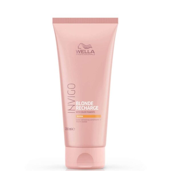 Wella Professionals Invigo Blonde Recharge Warm Color Refreshing Conditioner (200ml)