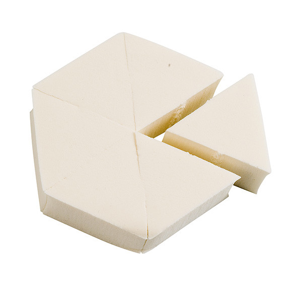 6 ΣΦΟΥΓΓΑΡΙΑ ΜΑΚΙΓΙΑΖ ΛΑΤΕΧ ΤΡΙΓΩΝΙΚΑ 3,2x3,5cm