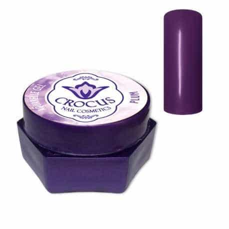 Crocus Aquarelle Nail Gel Plum