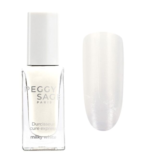 Peggy Sage - Cure Express Νail Ηardener - Milky White (11ml)