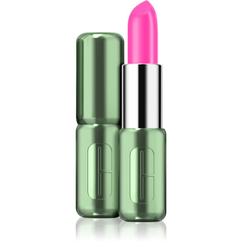 Clinique Pop™ Longwear Lipstick Satin σατέν κραγιόν απόχρωση Delicious Pink 3.9 γρ
