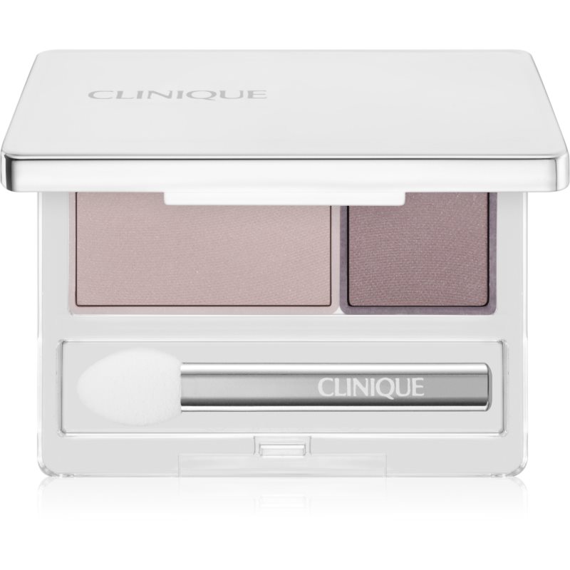Clinique All About Shadow™ Duo διπλές σκιές ματιών απόχρωση Twilight Mauve/Brandied Plum - Shimmer 1,7 γρ