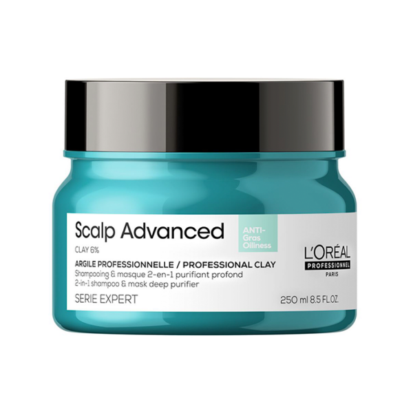 Loreal Professionnel Scalp Advanced Clay Anti-Oilness 250ml