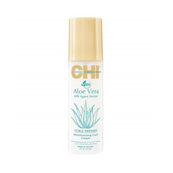 Chi Aloe Vera Curls Defined Moisturizing Curl Cream 147ml