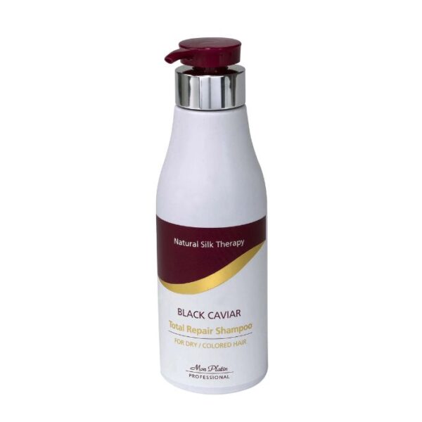 Mon Platin Professional Black Caviar Total Repair Shampoo For Dry/Colored Hair 500ml