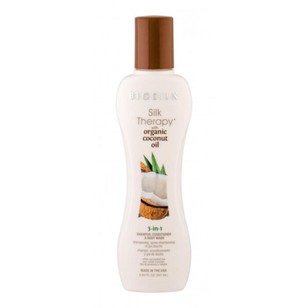 Biosilk Organic Coconut Oil Leave-in Treatment For Hair &amp; Skin 167ml