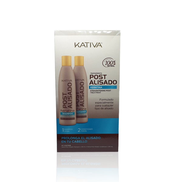 Kativa Straightening Post Treatment Kit (Πακέτο συντήρησης της θεραπείας Alisado Brasileno)