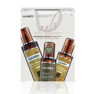 Saryna Key Oils Light Philosophy Lightweight Volume( Σπρέι λάμψης μαλλιών 250ml+Ελαιο 105ml+Ξηρό λάδι σώματος 110ml)
