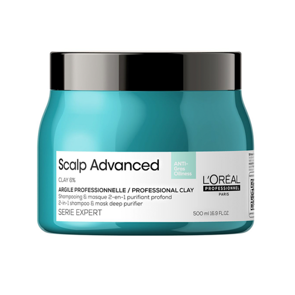 Loreal Professionnel Scalp Advanced Clay Anti-Oilness 500ml