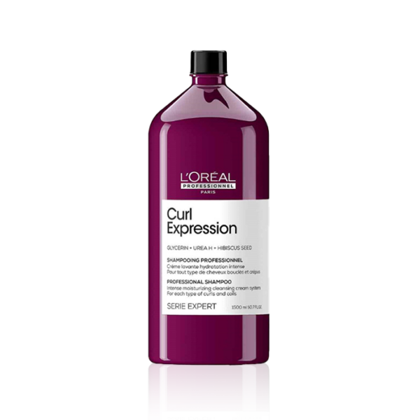 Loreal Professionnel Curl Expression Intense Moisturizing Cleansing Cream Shampoo 1500ml