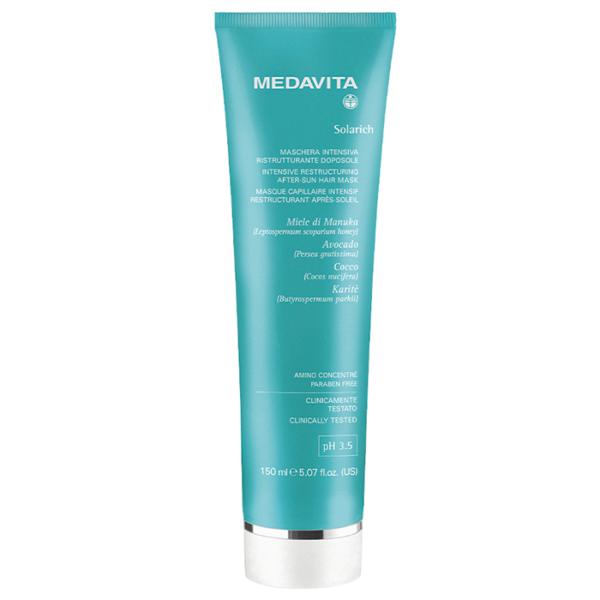 Medavita Solarich Intensive Restructuring After-Sun Hair Mask 150ml