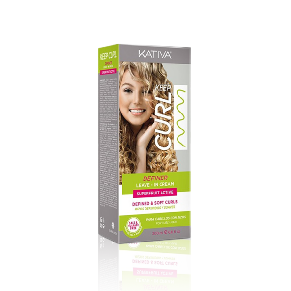 Kativa Keep Curl Definer Leave in Cream 200ml