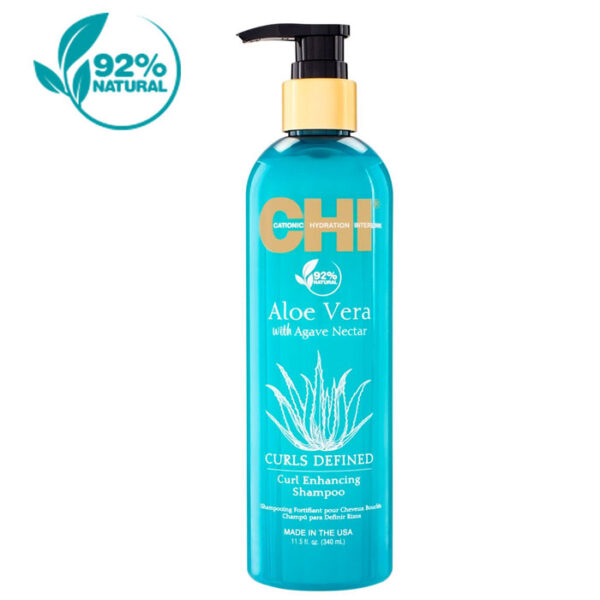 Chi Aloe Vera Curl Enhancing Shampoo 340ml