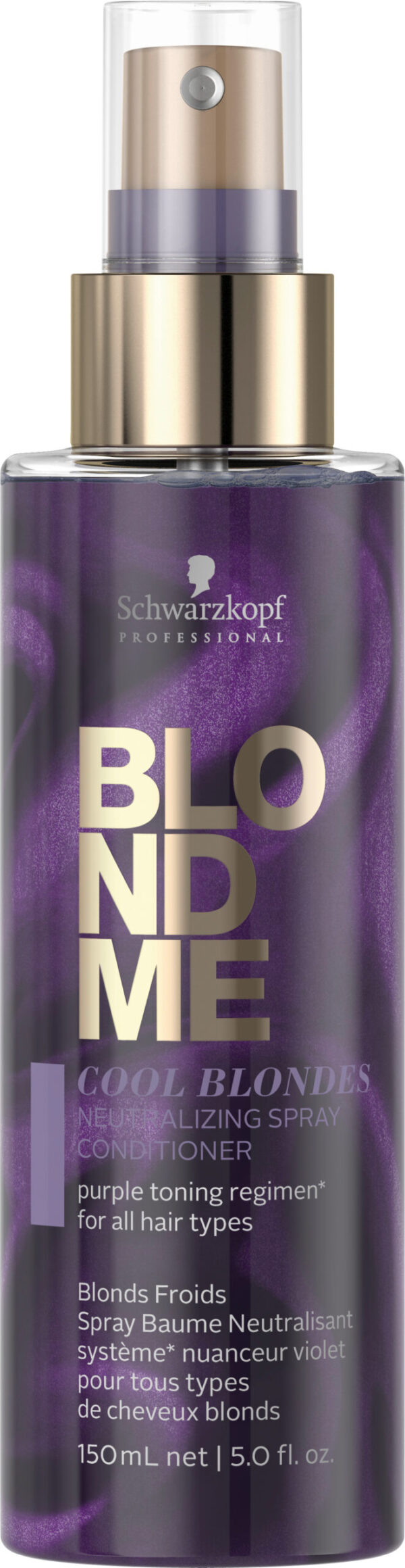 Schwarzkopf Professional Blondme Cool Blondes Neutralizing Spray Conditioner 150ml