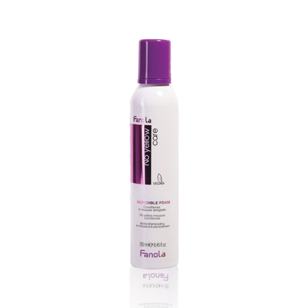 Fanola No Yellow Incredible Foam Conditioner Mousse 250ml