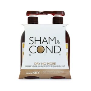 Saryna Key Damage Repair Pure Africa Shea Shampoo &amp; Conditioner Duo 500ml