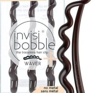Invisibobble Waver+ Pretty Dark Hair Clip (3 τμχ)