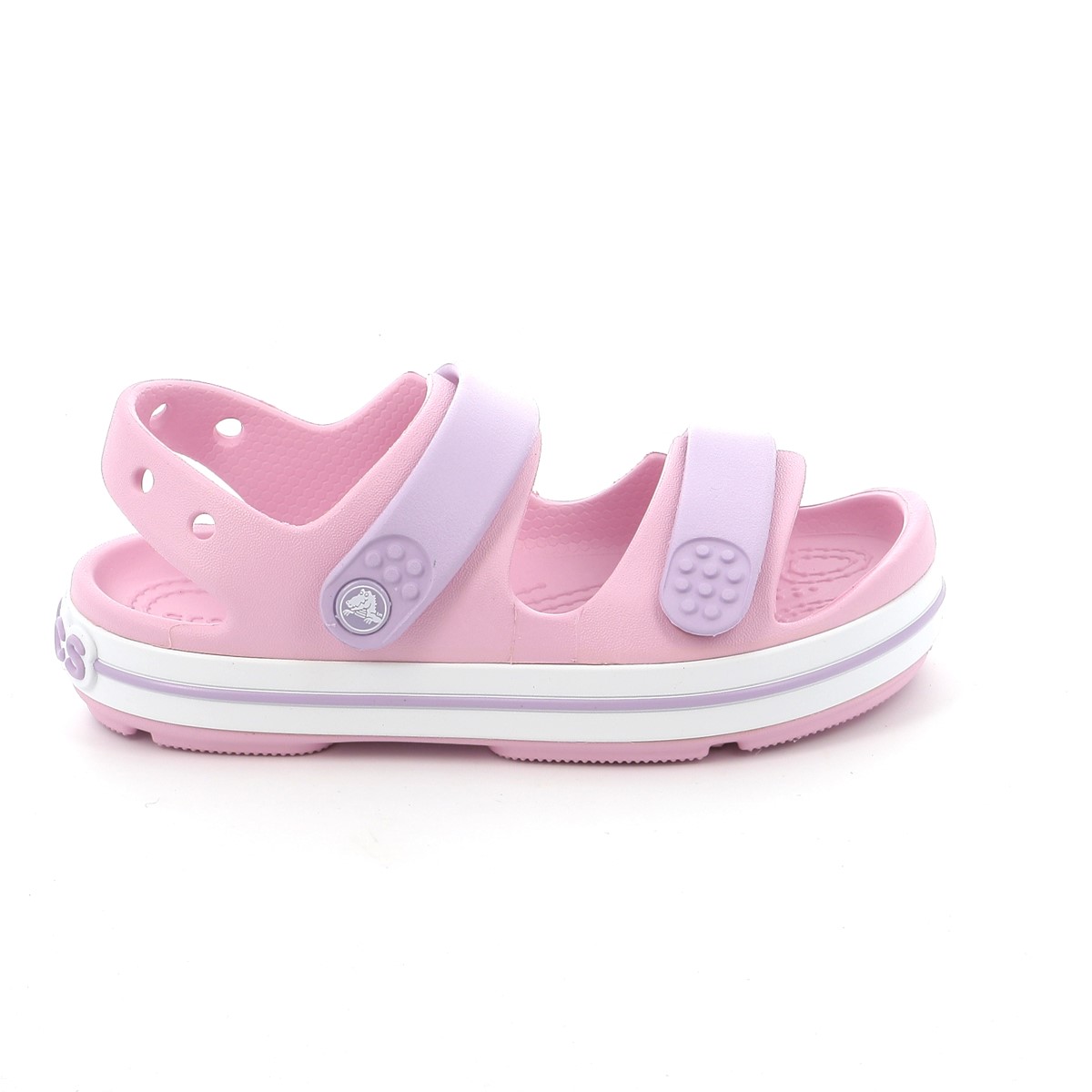 Παιδικό Πέδιλο για Κορίτσι Crocs Crocband Cruiser Sandal K Χρώματος Ροζ 209423-84I