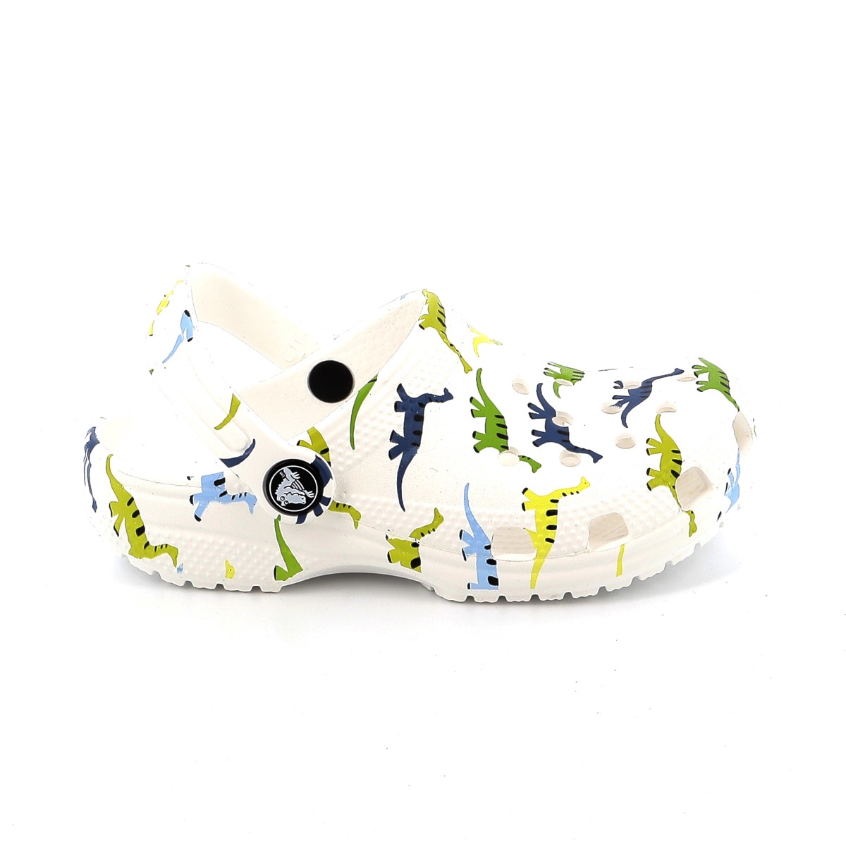 Παιδικό Σαμπό για Αγόρι Crocs Classic Character Print Clog K Χρώματος Λευκό 209695-9DH