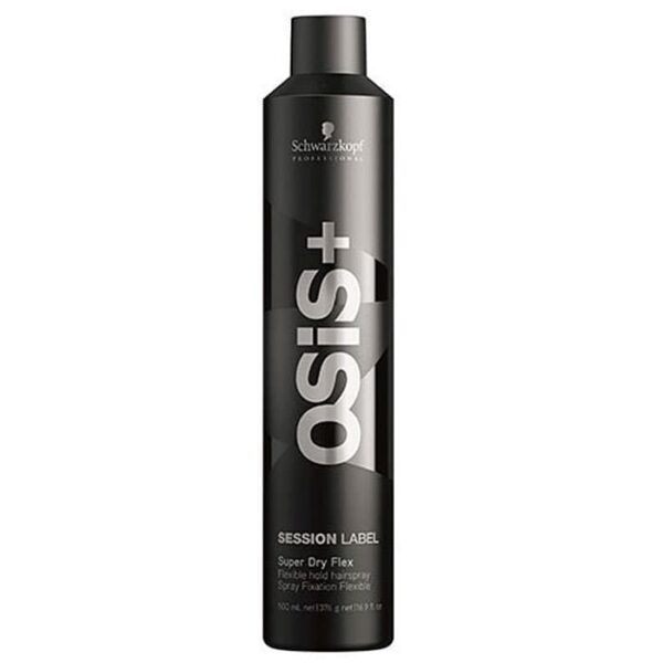 Schwarzkopf Professional OSiS+ Session Label Super Dry Flex - Flexible Hold (500ml)