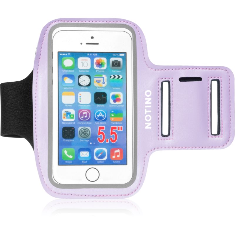 Notino Sport Collection Armband phone case θήκη για κινητό τηλέφωνο Purple 17x4,5 εκ