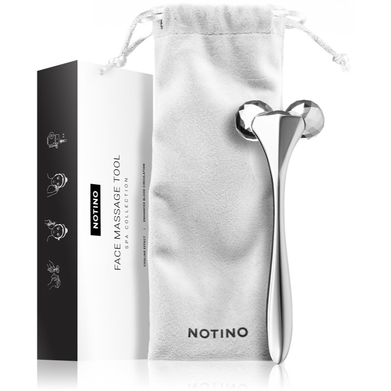 Notino Spa Collection Face massage tool οδηγίες για μασάζ Για το πρόσωπο Silver 1 τμχ