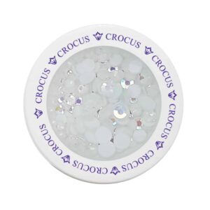 Crocus Neon Rhinestone – White Strass
