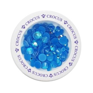 Crocus Neon Rhinestone – Blue Strass