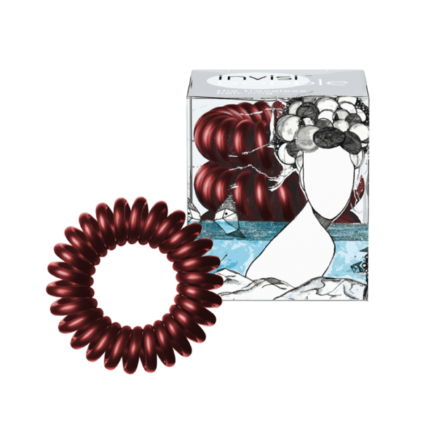 Invisibobble AROUND THE WORLD BURGUNDY DREAM