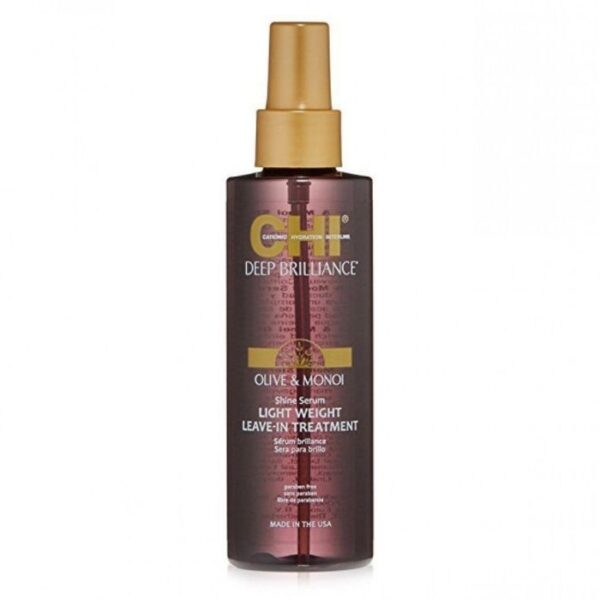 Chi Deep Brilliance Olive &amp; Monoi Light Weight Leave-In Treatment 177ml