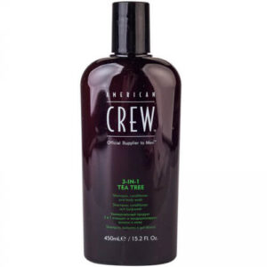 American Crew Tea Tree 3-1 Shampoo-Conditioner-Body Wash 450ml