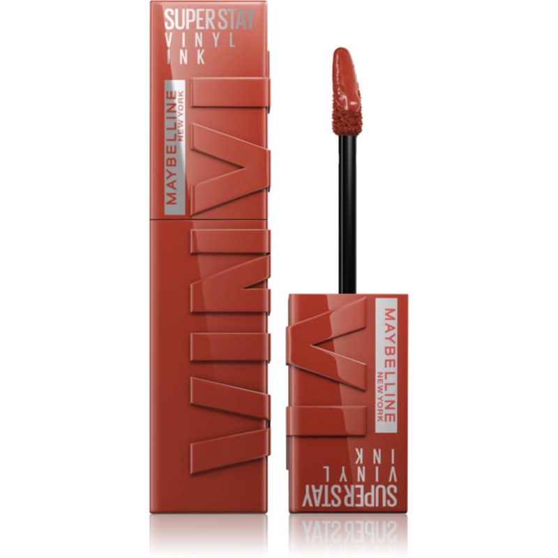 MAYBELLINE NEW YORK SuperStay Vinyl Ink μακράς διαρκείας ρευστό κραγιόν 130 EXTRA 4.2 ml