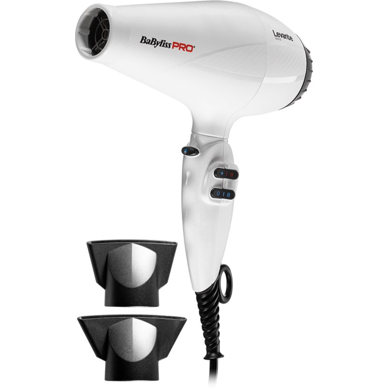 BaByliss PRO Levante 2100W Ionic πιστολάκι White