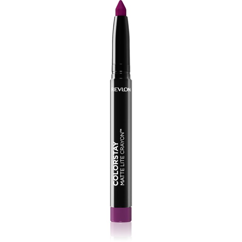 Revlon Cosmetics ColorStay™ Matte Lite Crayon ματ κραγιόν σε μολύβι απόχρωση 012 On Cloud Wine 1,4 γρ