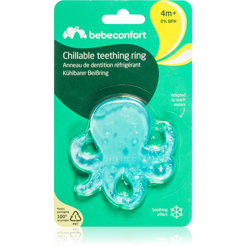 Bebeconfort Chillable Teething Ring μασητικό 4 M+ 1 τμχ