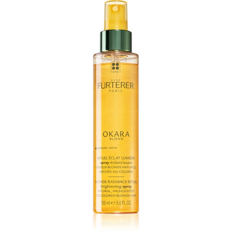 René Furterer Okara Blond λαμπρυντικό σπρεϊ για τόνωση της απόχρωσης του χρώματος 150 ml