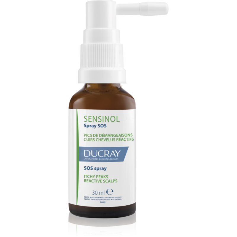 Ducray Sensinol SOS spray καταπραϋντικό σπρέι ενάντια στον ερεθισμό και φαγούρα του τριχωτού της κεφαλής 30 ml