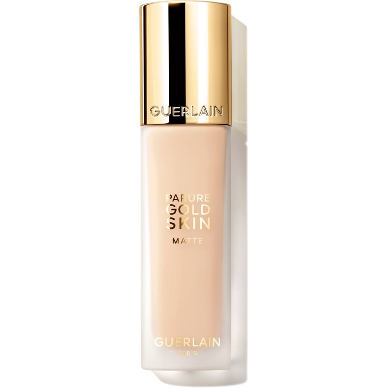 GUERLAIN Parure Gold Skin Matte Foundation μακράς διαρκείας ματ μεικ απ SPF 15 απόχρωση 2W 35 μλ