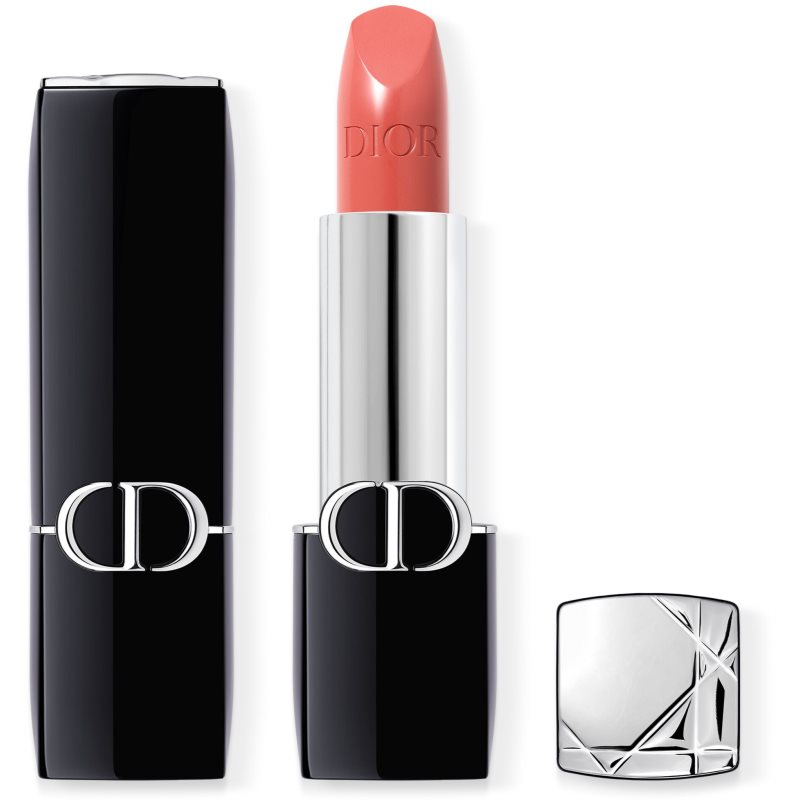 DIOR Rouge Dior μακράς διαρκείας κραγιόν επαναπληρώσιμο απόχρωση 365 New World Satin 3,5 γρ