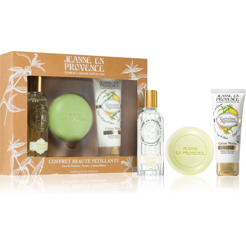Jeanne en Provence Verveine Cédrat σετ δώρου για γυναίκες
