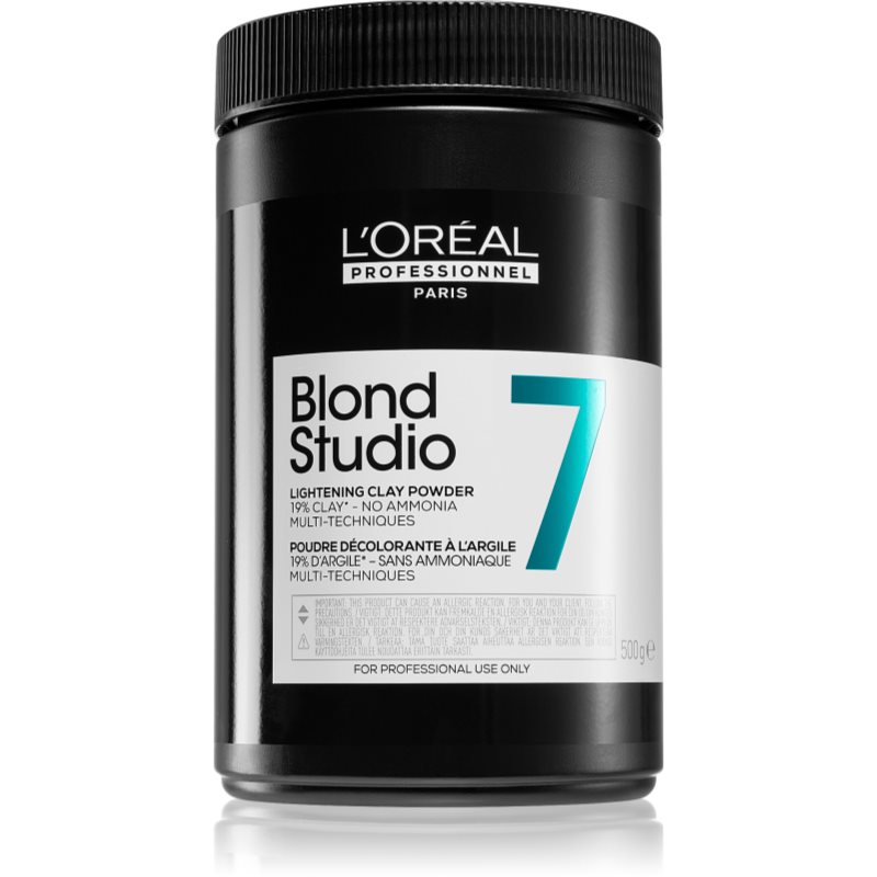 L’Oréal Professionnel Blond Studio Lightening Clay Powder ξανοιχτική πούδρα λεύκανσης χωρίς αμμωνία 500 γρ