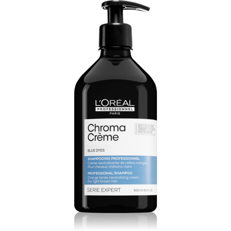 L’Oréal Professionnel Serie Expert Chroma Crème σαμπουάν εξουδετέρωση των πορτοκαλί αποχρώσεων 500 ml