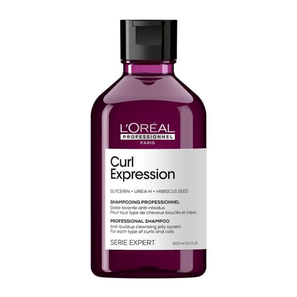 L’Oréal Professionnel Curl Expression Shampoo - Anti-Buildup Cleansing Jelly (300ml)